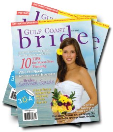 Gulf Coast Bride Magazine,  makeup artist, wedding makeup artist, Destin beach wedding makeup