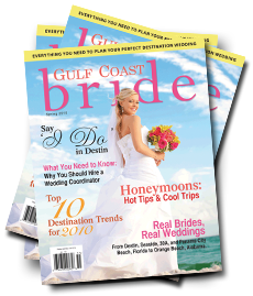 Wedding makeup featured magazine, Gulf Coast Bride Magazine 
